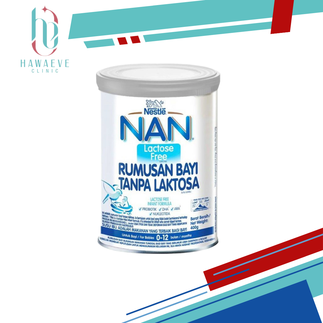 NESTLE NAN LACTOSE FREE 0-12 MONTHS