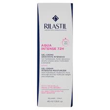 RILASTIL AQUA INTENSIVE 72H GEL CREAM FACE INTENSE MOISTURISER 40ML