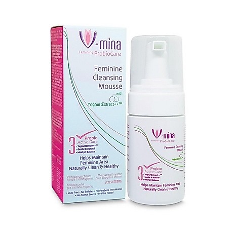 V MINA FEMININE CLEANSING MOUSSE 100ML